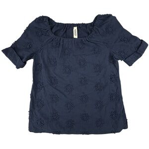 Kate Sylvester New Zealand- Floral embroidered‎ cotton blouse- Small- Like New!!